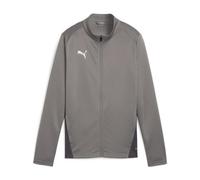 PUMA Unisex Teamgoal Training Wmn Track Jacket, Cast Iron-PUMA White-Shadow Gray, XS EU