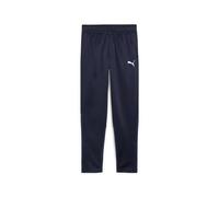 PUMA Unisex Teamgoal Training Jr Football Pants, Puma Navy-puma White-Persian Blue, 164 EU