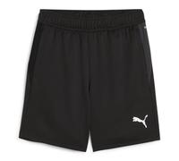 PUMA Unisex Teamgoal Training Jr Knitted Shorts, Puma Black-puma White-Flat Dark Gray, 116 EU