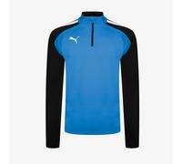 Puma teamLIGA 1 4 Zip Training Top Blue