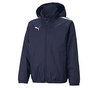PUMA teamLIGA All-Weather Football Jacket Unisex Kids Size 9-10Y