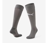 PUMA Men's Team Liga Core Football Socks, Smoked Pearl-Puma White, 5 UK