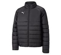 Puma Mens Teamliga Padded Jacket Outerwear Zip Puffer Long Sleeve Coat