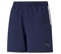 PUMA Unisex Kids teamLIGA Sideline Shorts Jr, Peacoat-puma Black-puma White, 152