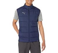 PUMA Unisex's Men's teamLiga Vest Jacket, Peacoat, XX-Large, XXL