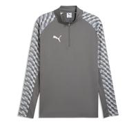 Puma TeamLiga26 1/4 Zip Training Top - Flat Medium Grey/Flat Light Grey