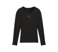 PUMA teamLIGA26 Baselayer Tee LS Jr, 116 Black
