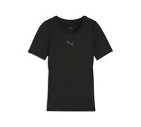 PUMA teamLIGA26 Baselayer Tee SS Jr, 164 Black