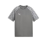 PUMA teamLIGA26 Jersey Jr, 152, Flat Medium Gray White-Flat Light Gray