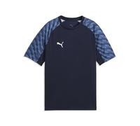 PUMA teamLIGA26 Jersey Jr, 152 Navy White-Blue Horizon