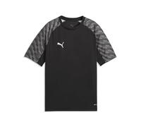 PUMA teamLIGA26 Jersey Jr, 164 Black White-Flat Dark Gray