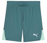 Puma Teamliga26 Shorts Jr, Emerald Ice-Puma White-Mint Jelly