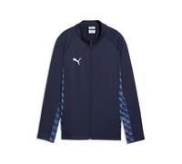 PUMA teamLIGA26 Training Jacket Jr, 116, Navy White-Blue Horizon