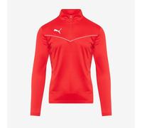 Puma teamRISE 1 4 Zip Training Top Red