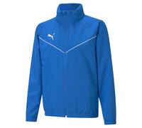 Puma Boys teamRISE All Weather Jacket Electric Blue Lemonade 9/10Y