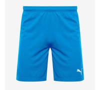 Puma Mens teamRISE Training Shorts Electric Blue Lemonade/Puma White S