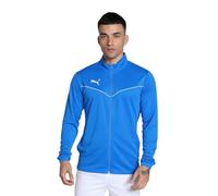 PUMA teamRISE Training Poly Jacket PUMA SWEATSHIRT TEAMRISE TRAINING HALF ZIP LIGHT BLUE Men's, Electric Blue Lemonade, XL
