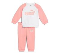 Puma Toddler Girls Crew Neck and Jogger Set, Pink Fruit, Size 9-12 Months Pink Fruit