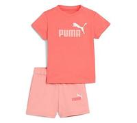 Puma Toddler Girls T-Shirt and Short Set - Pink, Peach Frost, Size 9-12 Months Peach Frost