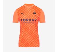 Puma Torquay United JPL 2023 Keepers Junior Away Jersey Neon Citrus