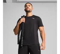PUMA Train All Day Essentials Poly Texture T-Shirt Men, Black, size Medium