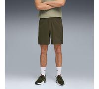 PUMA Train All Day Foundations 7" Woven Shorts Men, Dark Olive, size Small