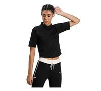 Puma Train First Mile Mock Neck Tee - Black, X-Small