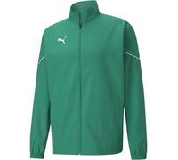 PUMA Men's teamRISE Sideline Jacket Woven, Electric Blue Lemonade Black, 3XL