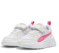 PUMA Trinity Lite AC + Girl Sports Shoes White With Tear Sneakers New