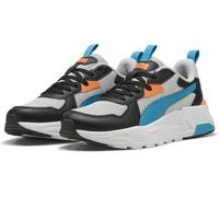 PUMA Trinity LITE JR Sneaker, Cool Light Gray-Tropical Blue Black, 4 UK