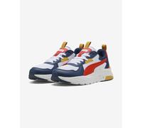 Puma Trinity Lite Shoes Navy Blue Red Yellow Kids - 37.5