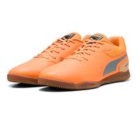 Puma Turco III 107979 Men's Soccer Cleat, Heat Fire/Green Moon/All Mast Apricot, 28.0 cm
