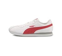 PUMA Turin II Mens Sneakers in White/Poppy Red, Size 11.5 M