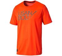 Puma UB Logo T-Shirt - Red Blast, Small