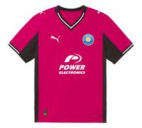 Puma Ud Ibiza 25/26 Away Short Sleeve T-shirt Pink 15-16 Years Kids