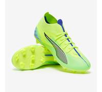 Puma Ultra Match+ Firm Ground Football Boots Mens 8.5 Apple/ White