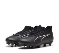 PUMA Ultra 5 Match FG/AG JR Soccer Shoe, Black White, 5 UK