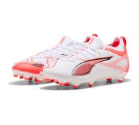 Puma Ultra 5 Match Fg/ag Junior Football Boots White EU 38 Kids
