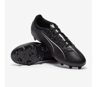 PUMA Unisex Ultra 5 Play FG/AG Soccer Shoe, Black White, 9.5 UK