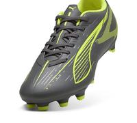 PUMA Women's Ultra 5 Play FG WN's Soccer Shoe, Matte Aged Silver-Yellow Alert Aged Silver, 4.5 UK