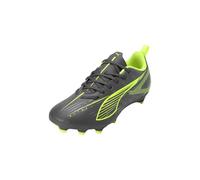 PUMA Ultra 5 Play FG JR Soccer Shoe, Matte Aged Silver-Yellow Alert Aged Silver, 10 UK