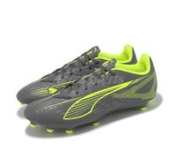 Puma Ultra 5 Play Matte Aged Silver Yellow Alert Men FG/AG Soccer Shoe 108169-03