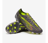 PUMA Ultra 5 Ultimate FG Football Boots Unisex, Matte Aged Silver/Yellow Alert/Sun Struck, size 11