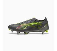 PUMA Ultra 5 Ultimate MxSG Football Boots Unisex, Matte Aged Silver/Yellow Alert/Sun Struck, size 12