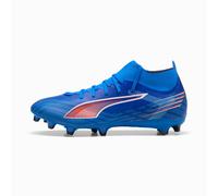 PUMA Ultra 6 Match+ FG/AG Football Boots Unisex, Ultra Blue/White/Black, size 12