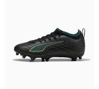 PUMA Ultra 6 Match FG/AG Football Boots Youth, Black/Fizzy Light/Green Terrain, size 2