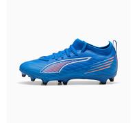 PUMA Ultra 6 Match FG/AG Football Boots Youth, Ultra Blue/White/Glowing Red, size 4.5