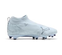 Puma PUMA ULTRA 6 Match+ LL FG/AG Jr Unisex Kids' Trainers, Light Blue and White, Light blue and white, 22.5 cm D