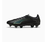 PUMA Ultra 6 Play MxSG Football Boots Unisex, Black/Fizzy Light/Green Terrain