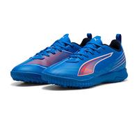 Puma Football Boots Ultra 6 Play TT JR Ultra Blue/White/Glowing Red UK 5